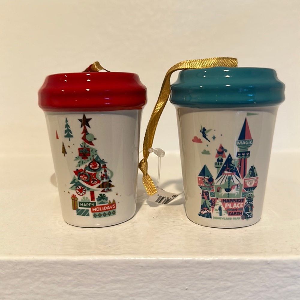 2- Disney Mini Tumbler Accessories